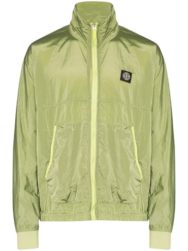 Stone Island S I Nyl Ov Sht Met Grn - Green