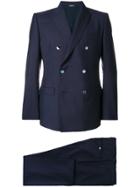 Dolce & Gabbana Double Breasted Two Piece Suit - Blue