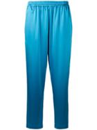 Gianluca Capannolo Elastic Waist Trousers - Blue