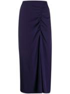 Colville Ruched Front Skirt - Purple
