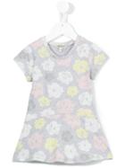 Kenzo Kids - Floral Print Dress - Kids - Cotton/spandex/elastane - 24 Mth, Grey