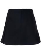 Carven Straight A-line Skirt - Blue