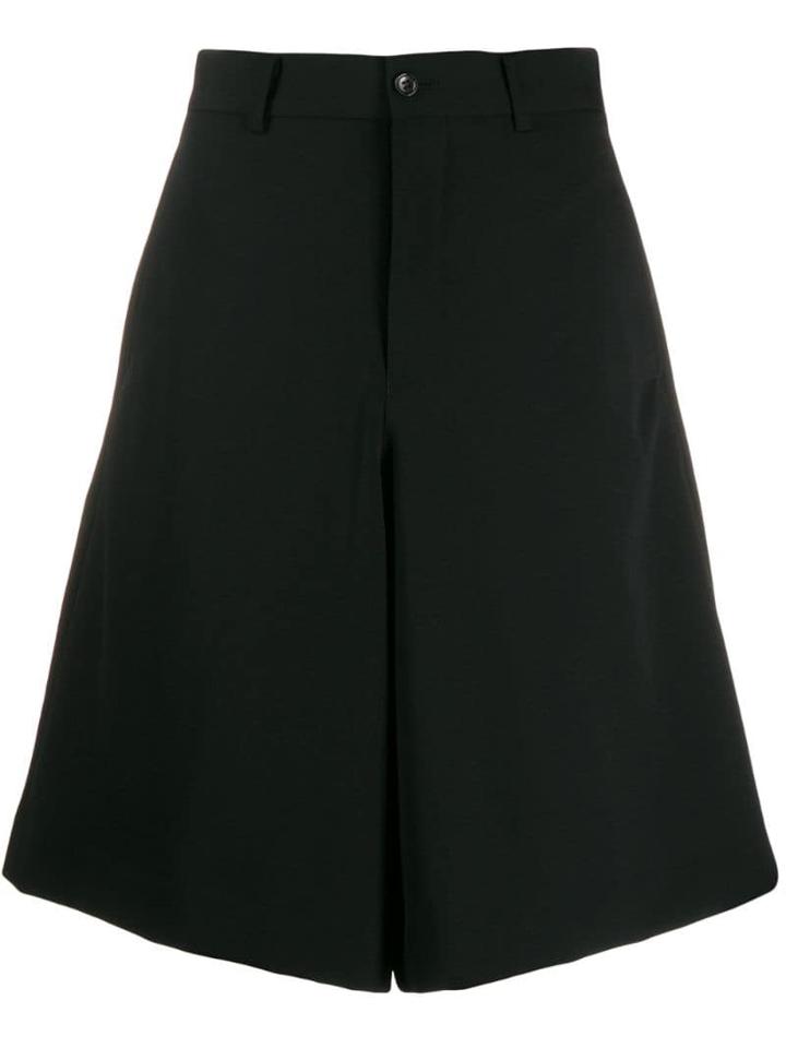 Comme Des Garçons Knee Length Shorts - Black