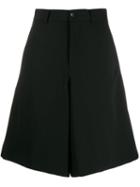 Comme Des Garçons Knee Length Shorts - Black