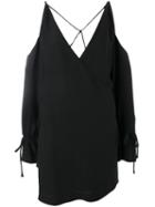 Iro - Cold Shoulder Dress - Women - Polyester - 36, Black, Polyester