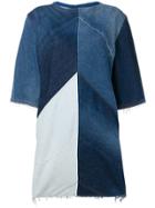 Acne Studios Denim Shift Dress - Blue