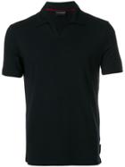 Emporio Armani Open-collar Polo Shirt - Blue