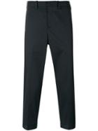 Neil Barrett - Cropped Trousers - Men - Cotton/spandex/elastane - 44, Black, Cotton/spandex/elastane