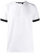 Theory Contrast Cuff T-shirt - White