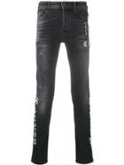 Marcelo Burlon County Of Milan Country Five Pocket Jeans - Black