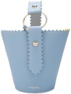 Sara Battaglia Bucket Tote - Blue