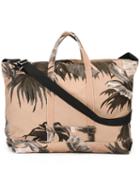 Off-white Printed Tote, Women's, Nude/neutrals