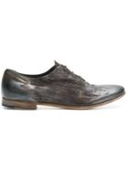 Premiata Worn-effect Lace Up Shoes - Grey