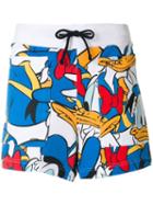 Jc De Castelbajac Pre-owned Donald Duck Printed Shorts - Multicolour
