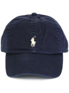Polo Ralph Lauren Embroidered Logo Cap, Men's, Blue, Cotton