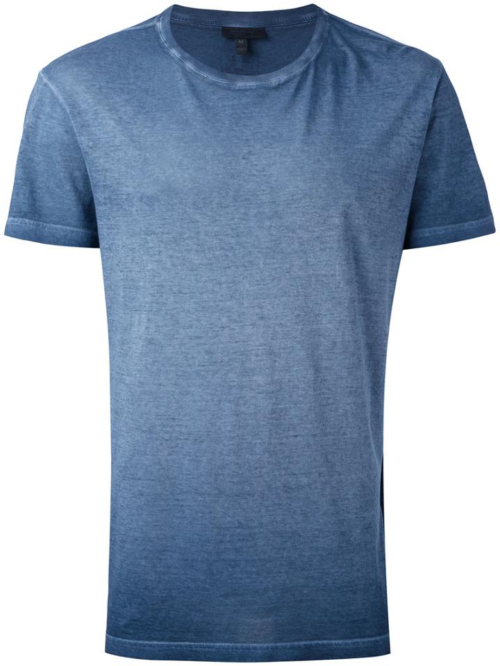 Belstaff - Degradé T-shirt - Men - Cotton - M, Blue, Cotton