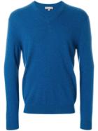 N.peal Burlington V-neck Sweater - Blue