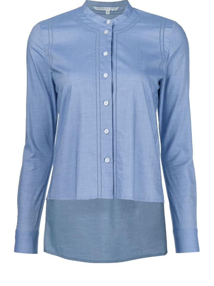Veronica Beard High Low Hem Shirt