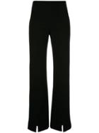 Ginger & Smart Suffuse Flared Trousers - Black
