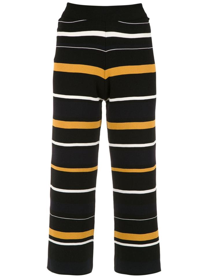 Egrey Striped Trousers - Blue