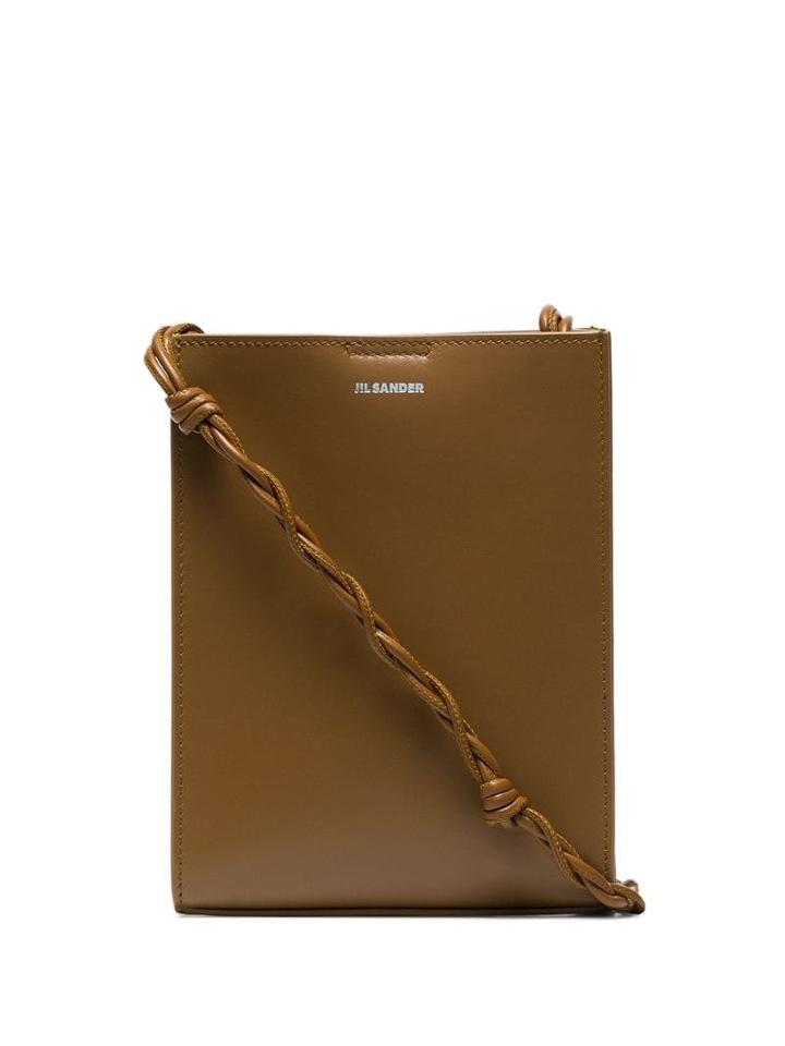 Jil Sander Tangle Crossbody Bag - Brown