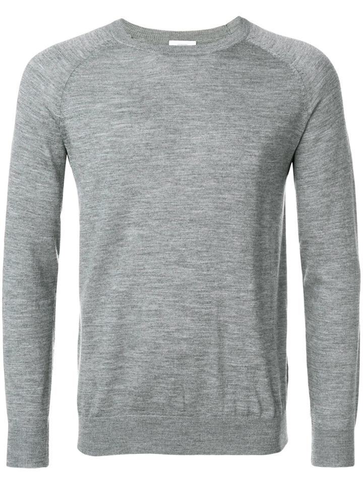 Closed Lightweight Jumper - Grey