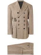 Jean Paul Gaultier Vintage Double Breasted Two-piece Suit - Brown