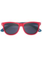 Stella Mccartney Kids Two-tone Wayfarer Sunglasses, Girl's, Red