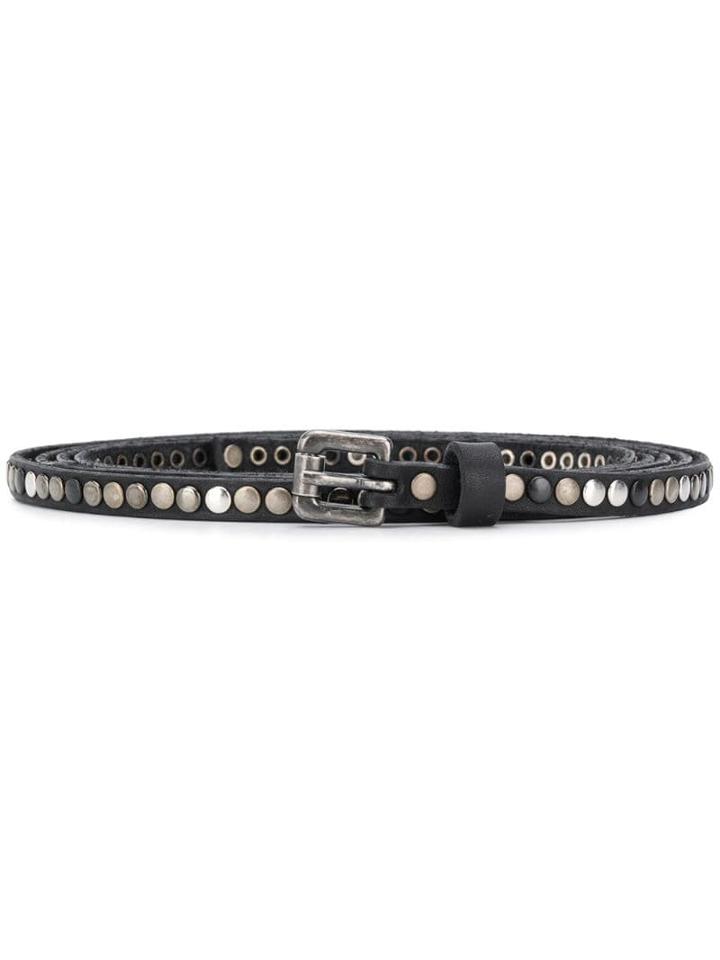 Htc Los Angeles Stud-embellished Belt - Black