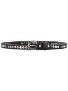 Htc Los Angeles Stud-embellished Belt - Black