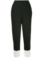 Enföld Cuffed Trousers - Black