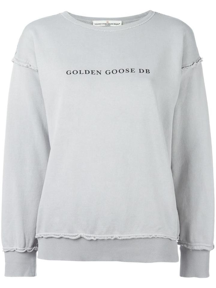 Golden Goose Deluxe Brand - Marina Sweatshirt - Women - Cotton - Xs, Grey, Cotton