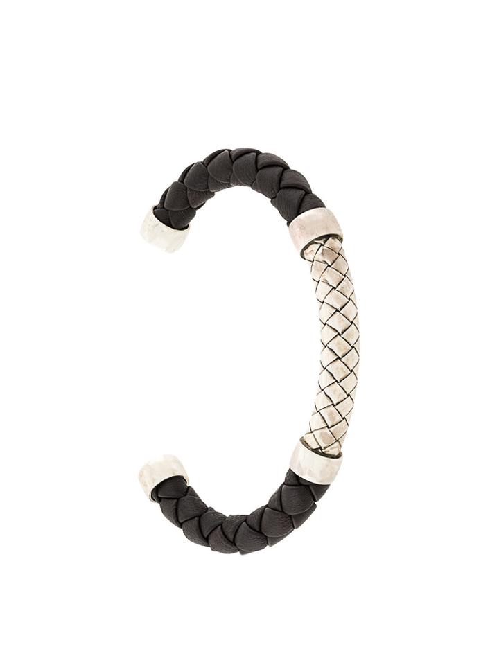 Bottega Veneta Embellished Bracelet - Brown