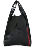 Raf Simons - Printed Slouchy Tote - Men - Plastic - One Size, Black, Plastic