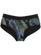 Track & Field Camo Shorts - Green