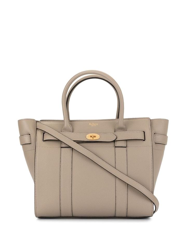 Mulberry Bayswater Tote Bag - Grey