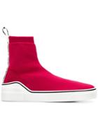 Givenchy Hi-top Sock Sneakers - Red
