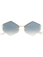 Eyepetizer Kate Sunglasses - Metallic