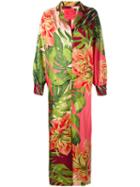F.r.s For Restless Sleepers - Waterlily Dress - Women - Silk - S, Red, Silk