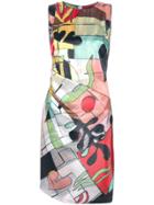 Giorgio Armani Abstract Print Dress - Multicolour