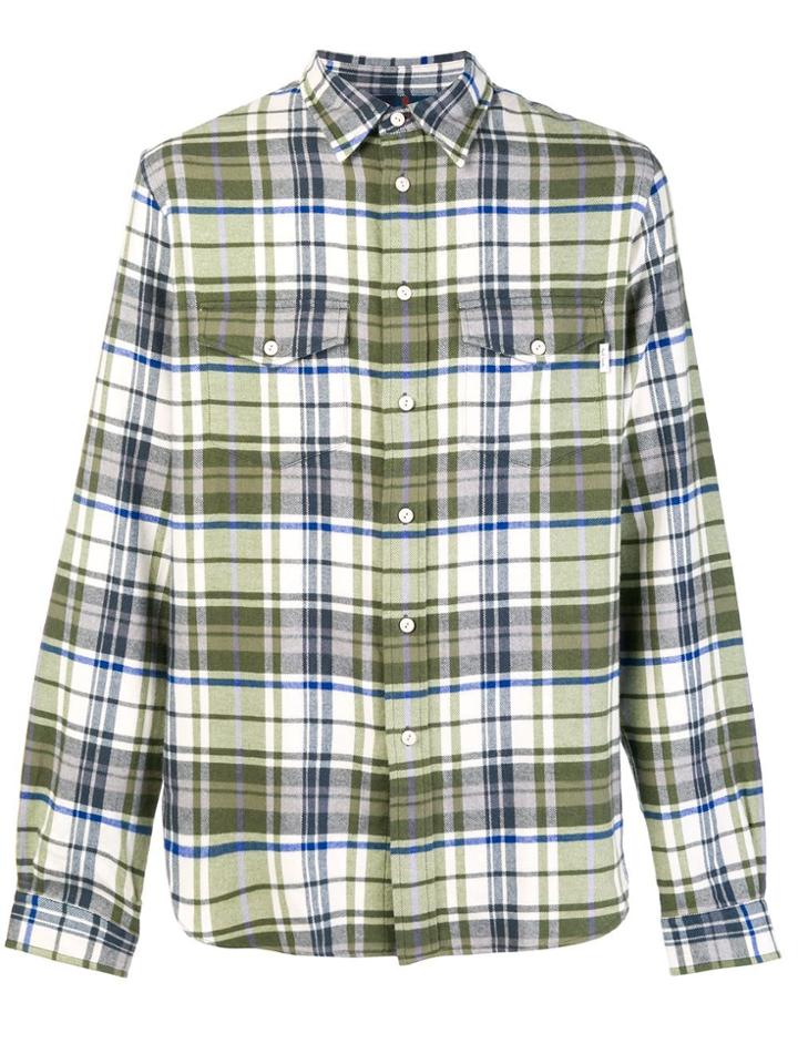 Ps By Paul Smith Checked Shirt - Green
