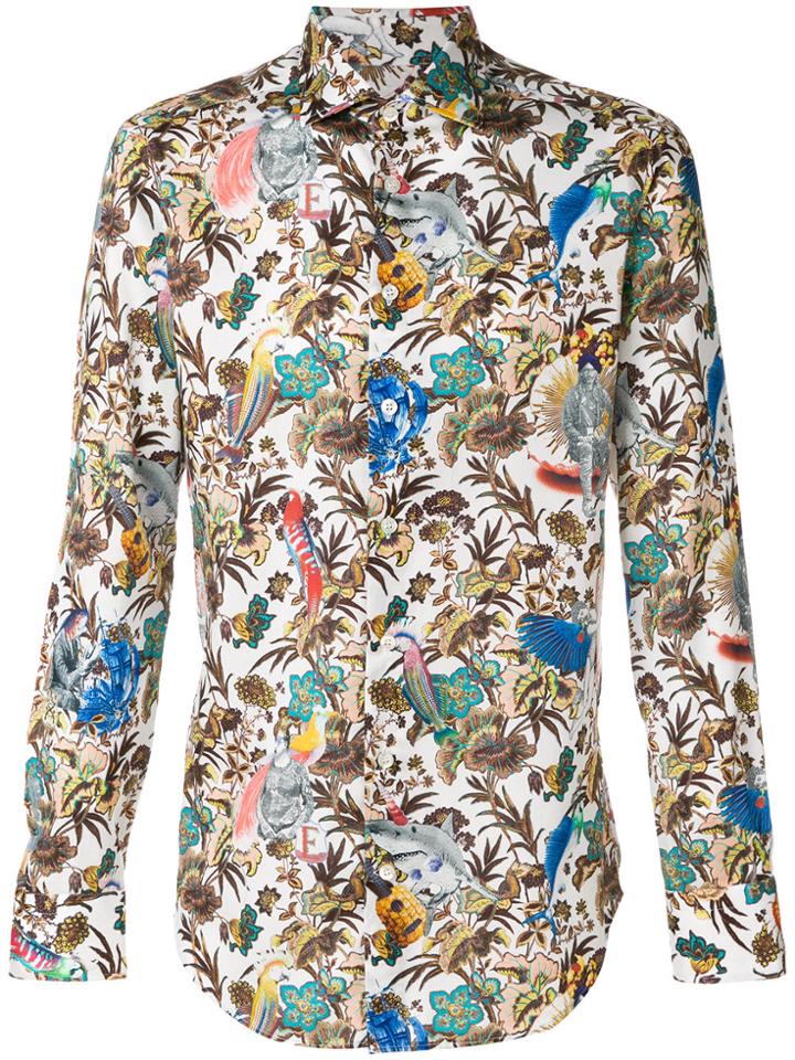 Etro Nature Print Shirt - Multicolour