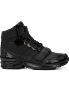 Adidas Juun.j X Adidas Zx 8000 Hi-top Sneakers, Men's, Size: 6.5, Black, Leather/rubber