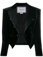Redemption Satin-trimmed Velvet Tuxedo Jacket - Black