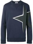 Valentino Star Detail Sweatshirt - Blue