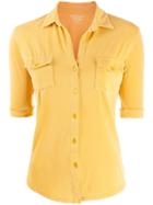 Majestic Filatures Slim-cut Shirt - Yellow