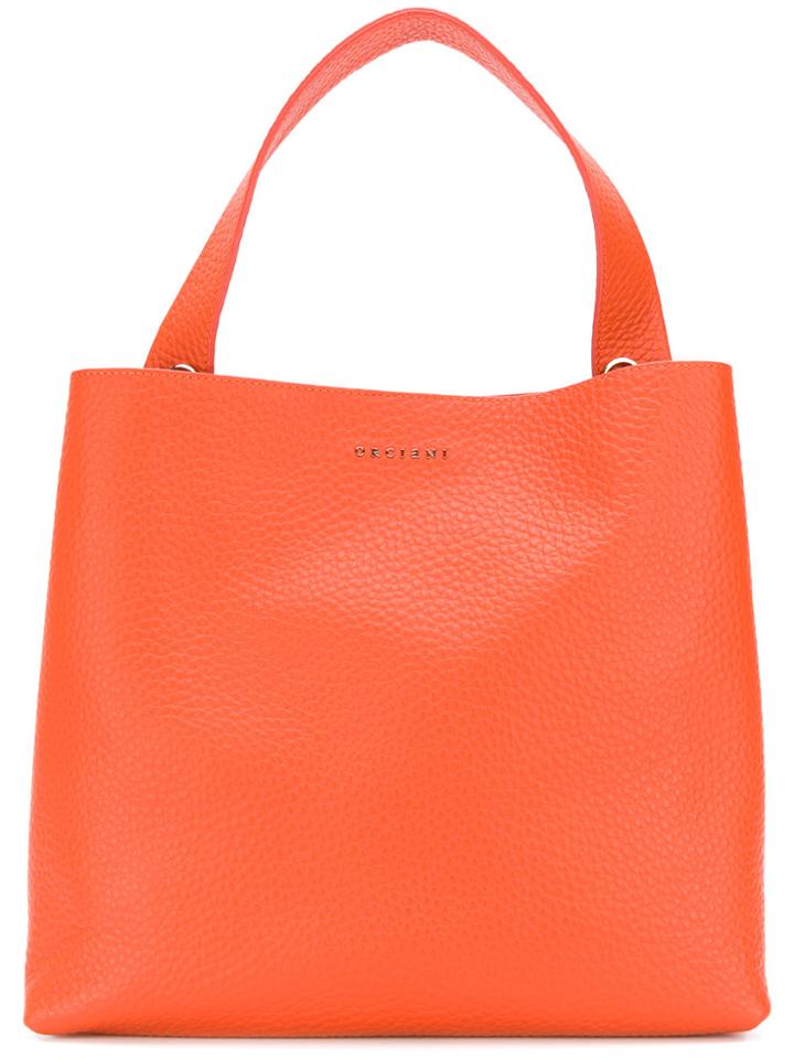 Orciani Shopper Tote - Yellow & Orange