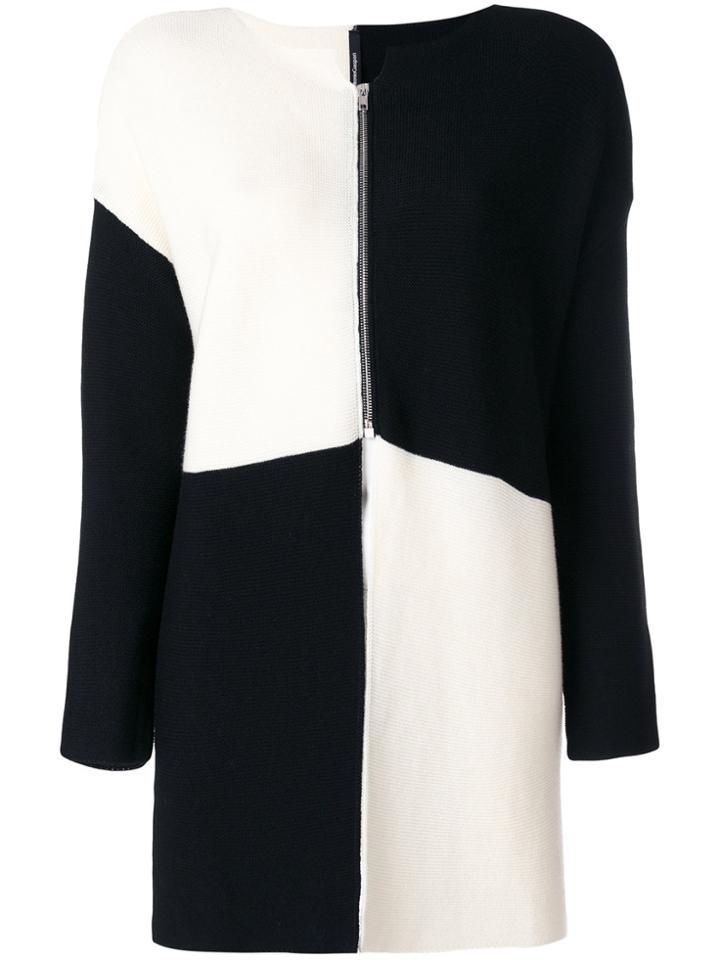 Pierantoniogaspari Colour Block Cardigan - Black