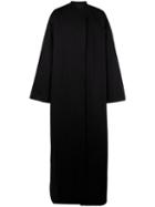 Rick Owens Oversized Coat, Men's, Size: 50, Black, Cotton/cupro