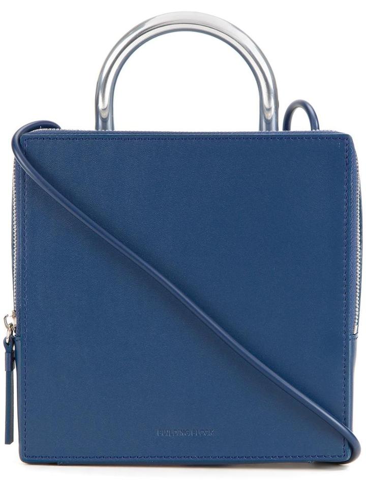 Building Block 'box' Crossbody Bag, Women's, Blue